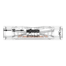 BORNE DE CONNEXION SANS LEVIER INLINE WAGO 2E 4MM2